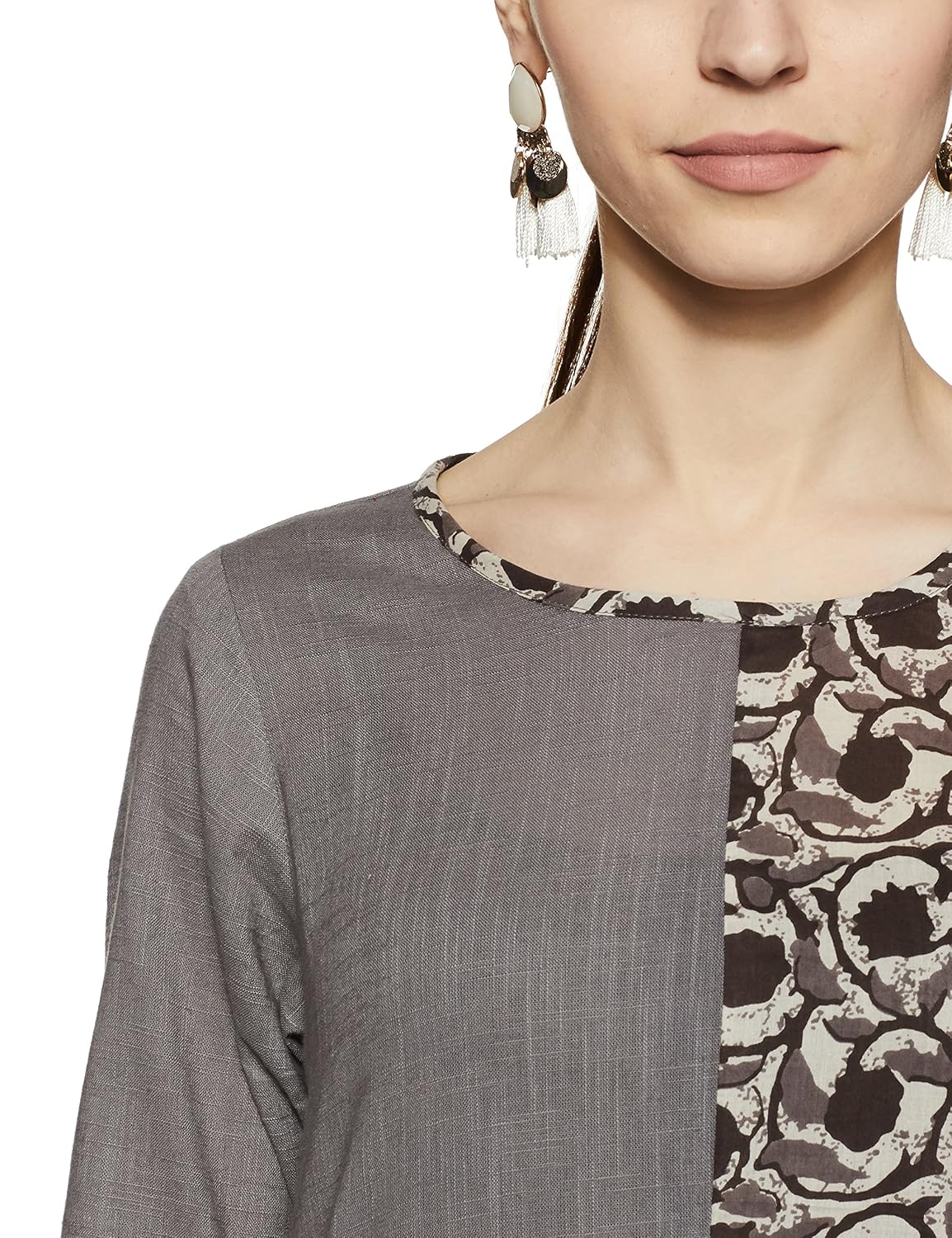 indigo women's straight kurta