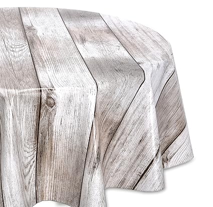 Grosse Wahlbar Rund 100 Cm Beautex Holz Beige Wachstuch Tischdecke Glatt Abwischbar Garten Tischdecke Rund Oval Eckig Outdoor Tischdecken Kuche Haushalt Wohnen