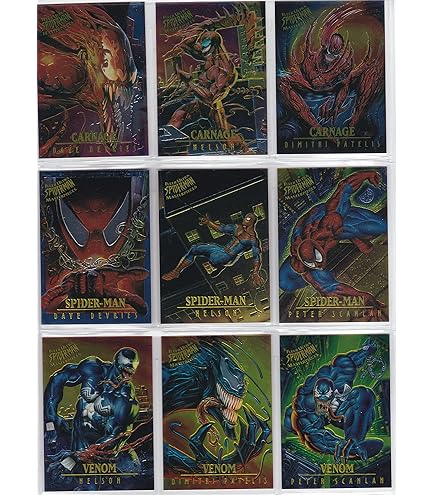 Amazon.com: Flair '94 Presents the Marvel Universe Complete 150 Base Card  Set Inaugural Edition : Toys & Games