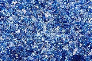 Devardi Glass COE 33 Boro Frit - Blue C - 4 ounce, Size 0