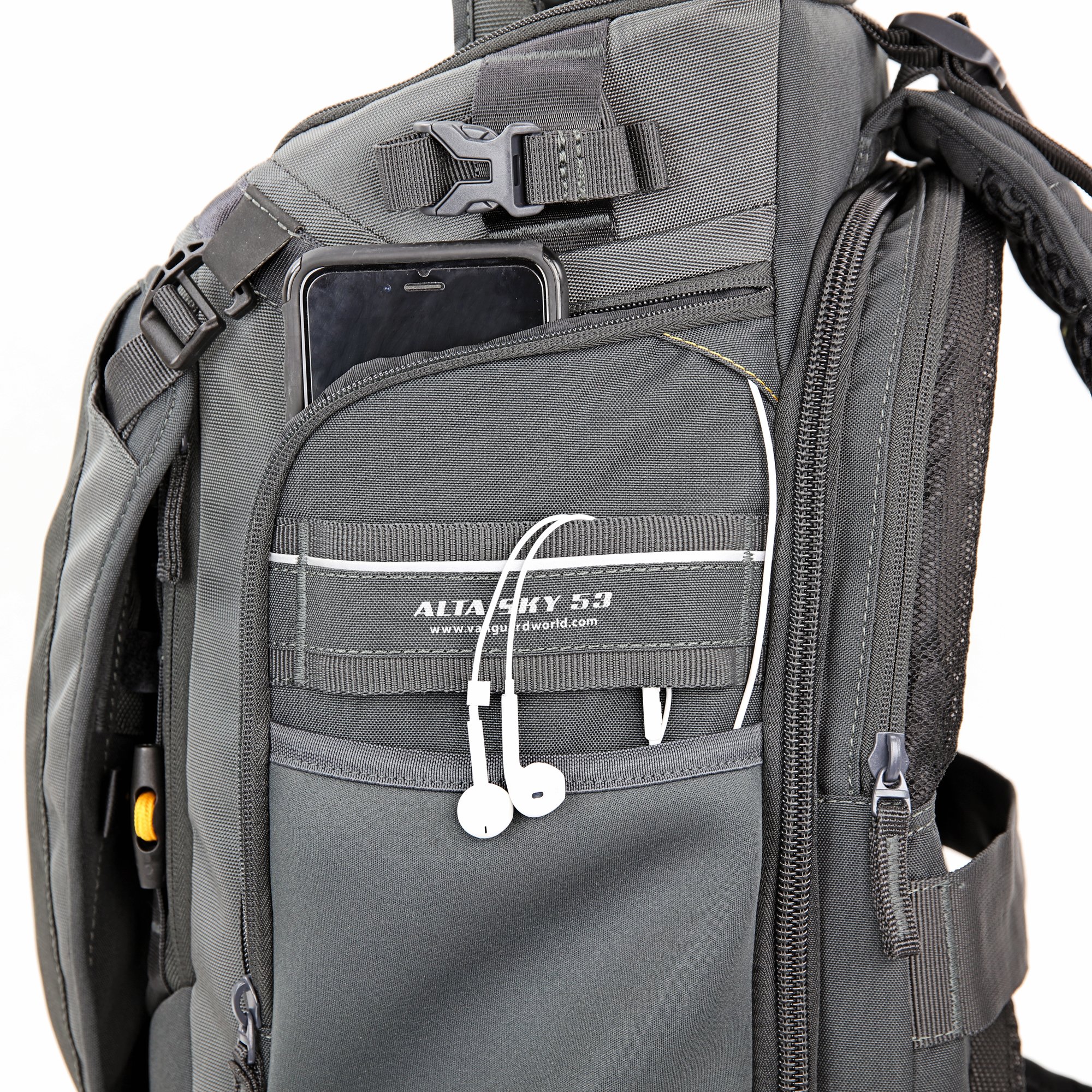 VANGUARD Alta Sky 53 Camera Backpack for Sony, Nikon, Canon, DSLR, Drones, Gray