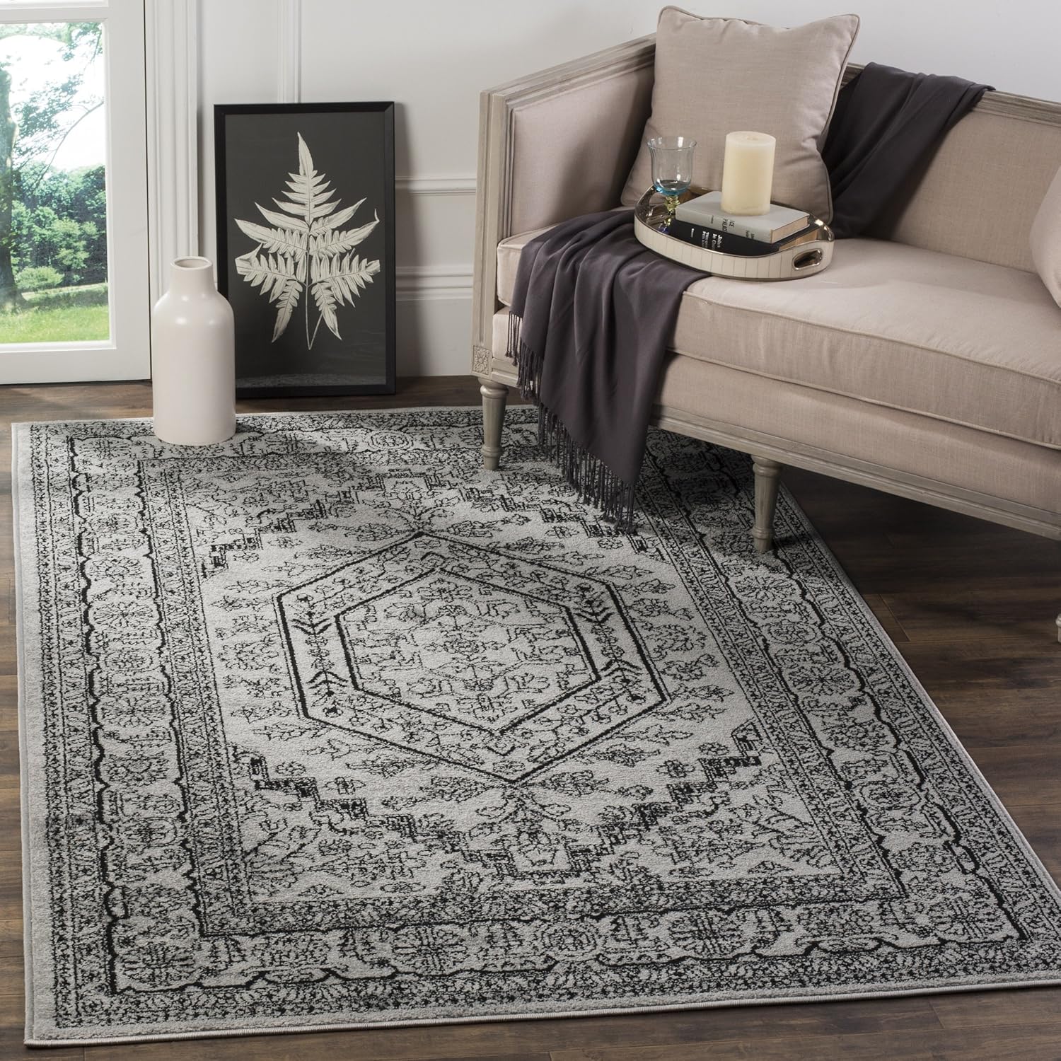 Amazon Safavieh Adirondack Collection ADR108A Silver and
