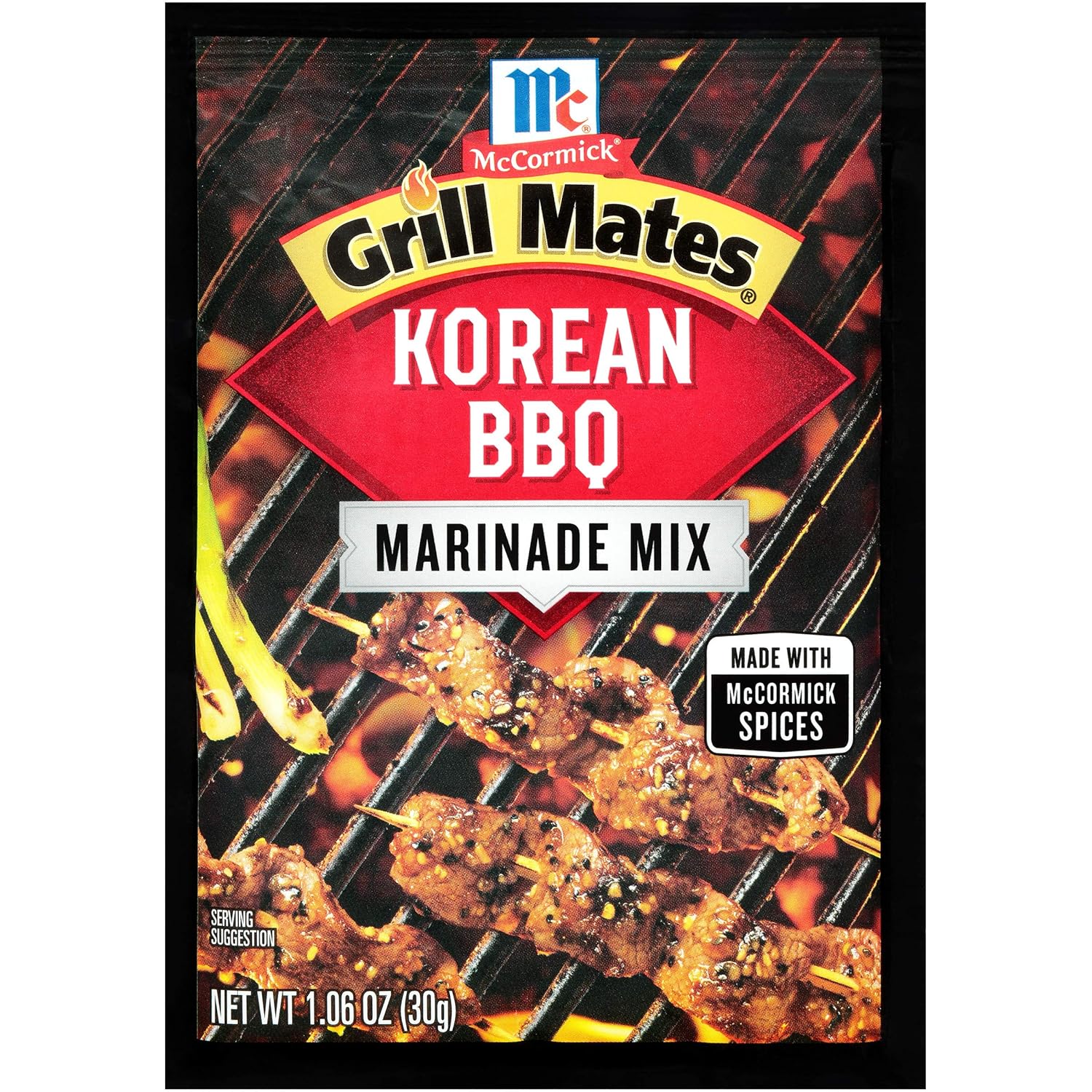 McCormick Grill Mates Korean BBQ Dry Marinade, 1.06 oz