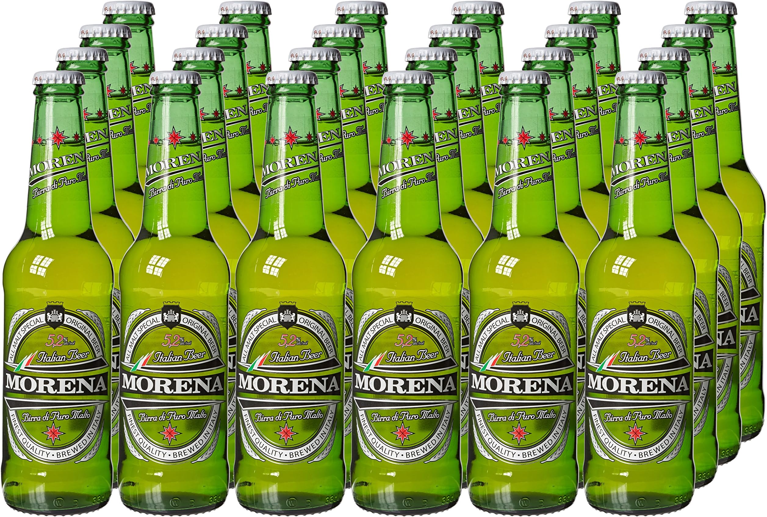 Birra Morena Beer, 24 x 330 ml