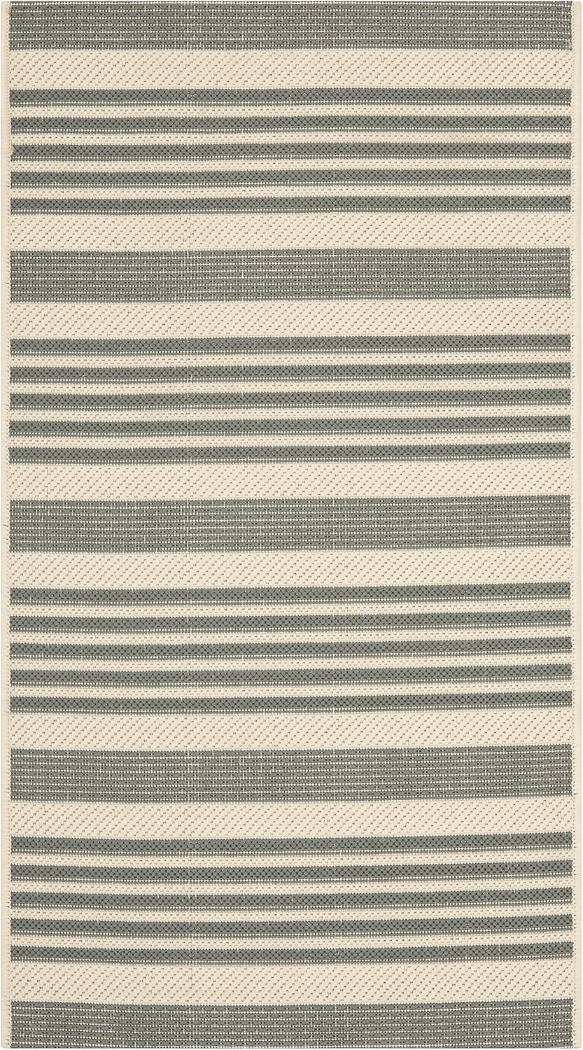 Best black white and grey striped carpet