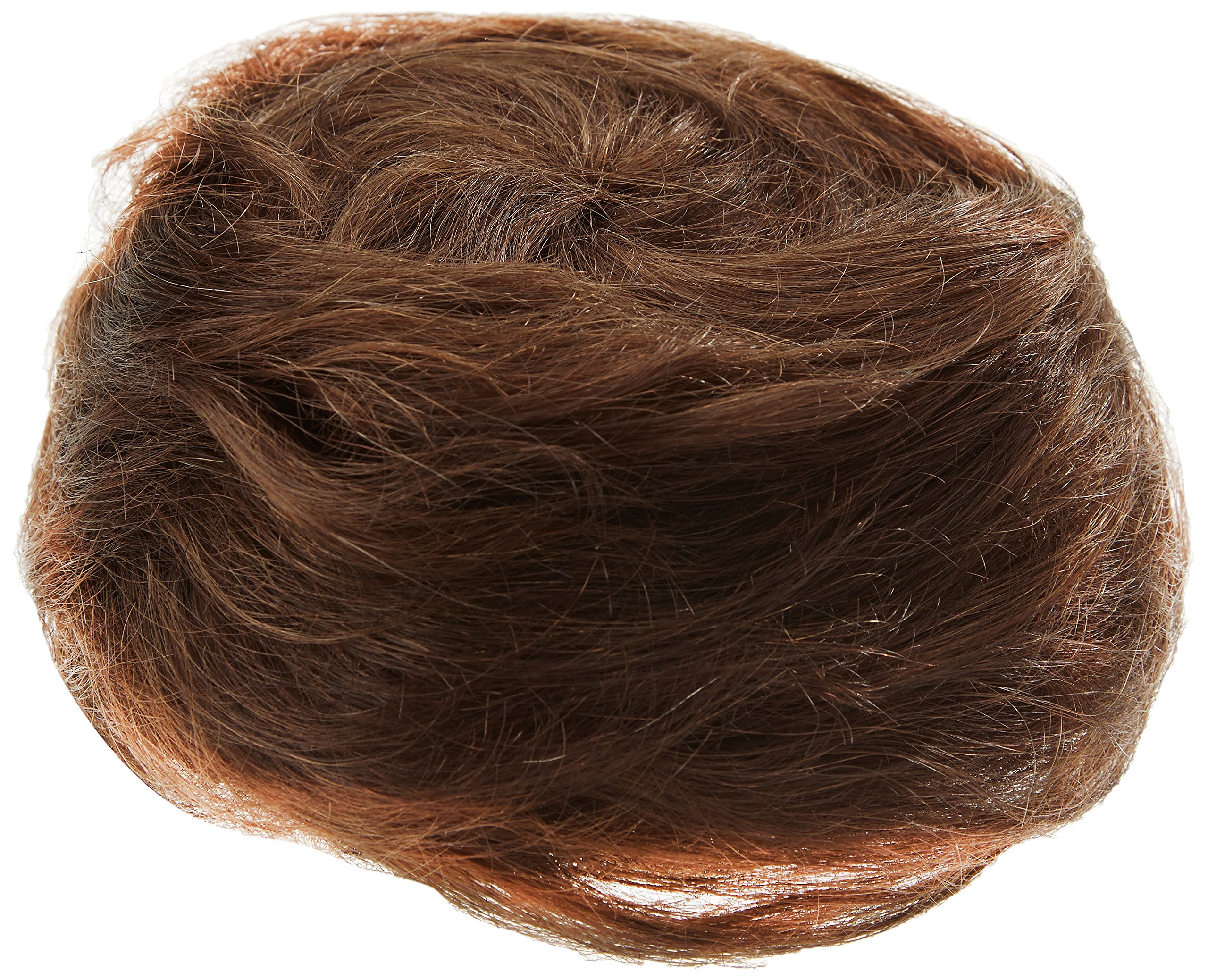 American Dream Medium Human Hair Bun, Mixed Dark Brown Number 2