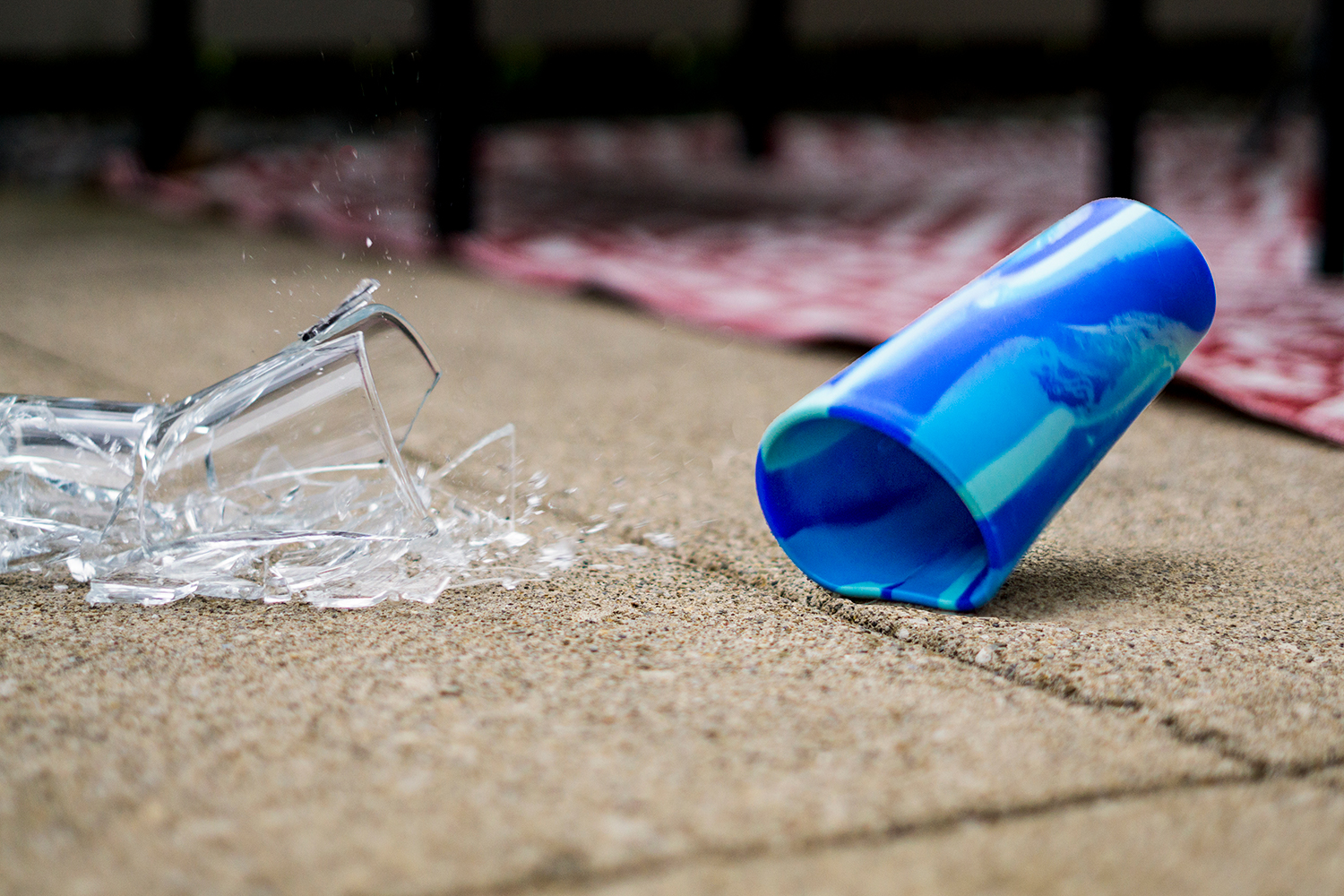 Silipint Silicone Shot Glasses Set, Unbreakable, Reusable, FreezerSafe