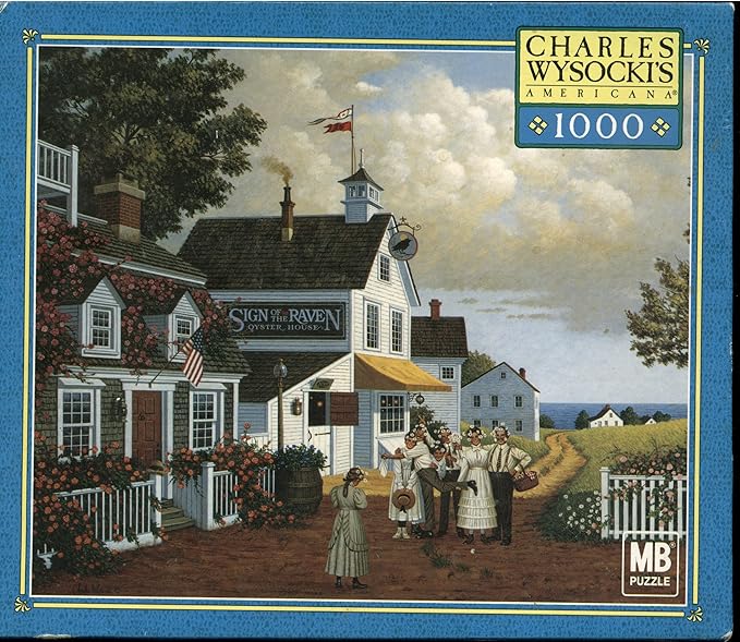 Charles Wysocki Americana Series 1000 Piece Puzzle Fun