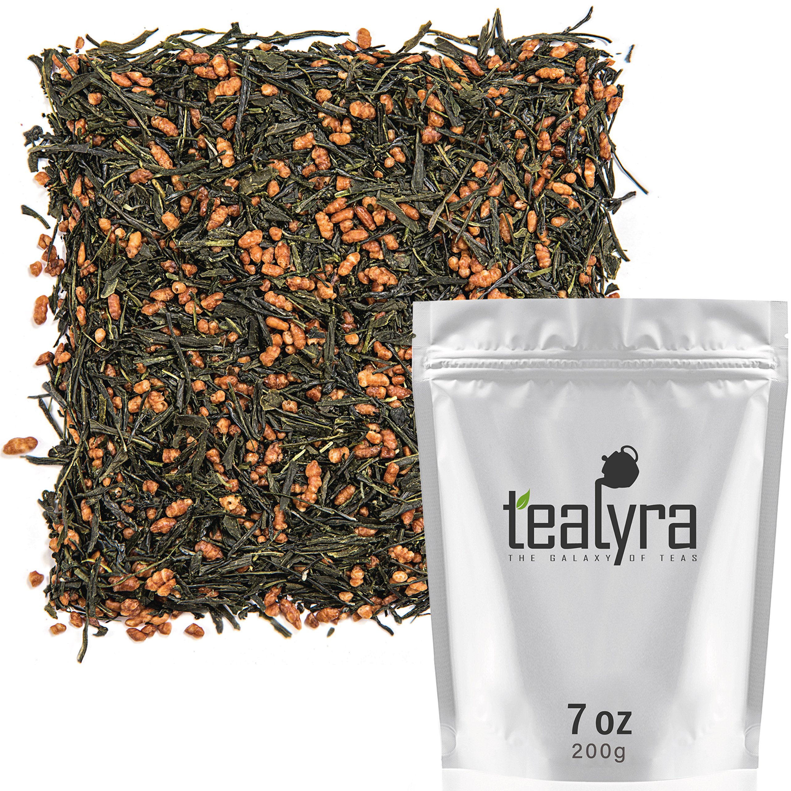 Tealyra Gen Mai Cha Supreme Japanese Loose Leaf Tea Genmaicha
