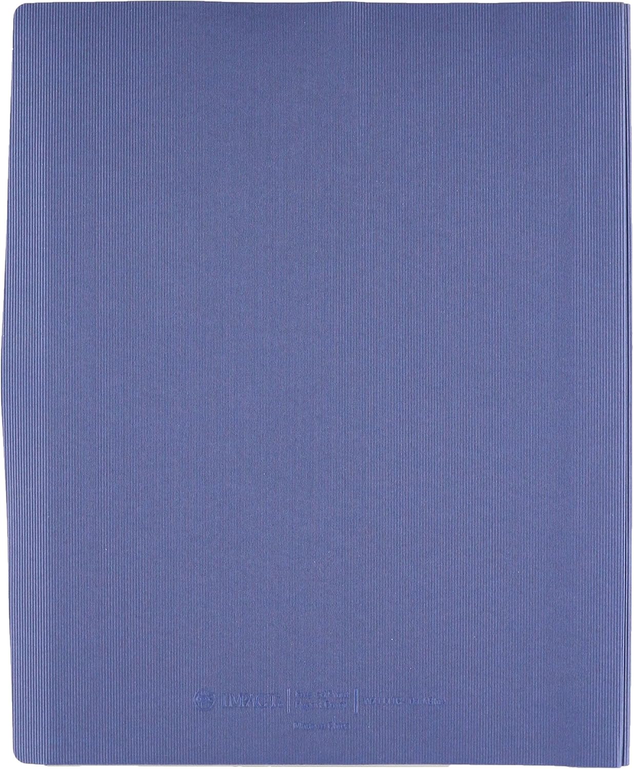 Wilson Jones Frosted Front Report Covers with Pocket, 3-Hole Punched, Dark Blue, 5 Covers per Pack (W71111C) : Business Report Covers : Office Products