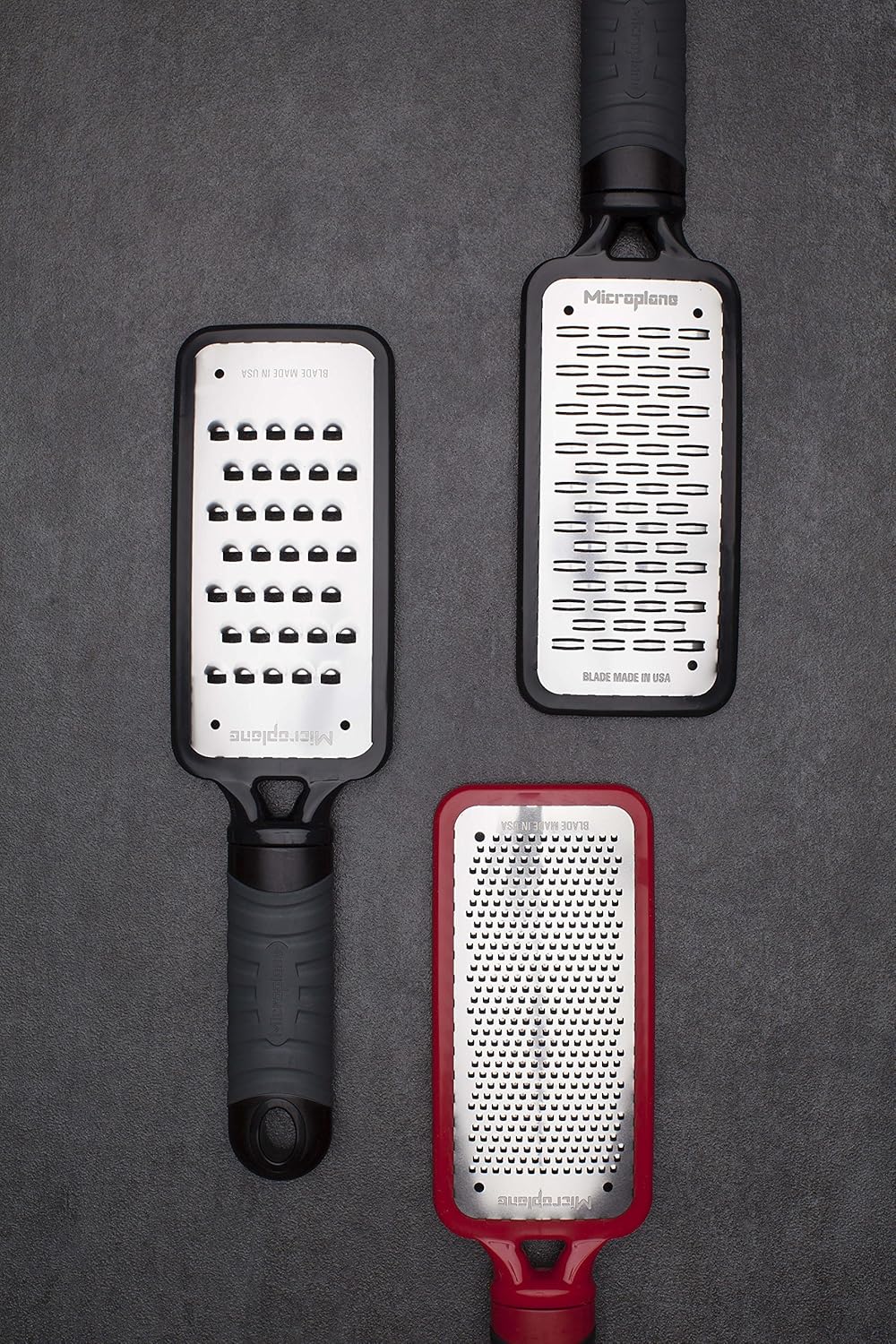 Microplane Red 18/8, Grater, Fine 2.3 Series Home 44102