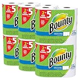 Bounty Select-a-Size Paper Towels, White, Huge Roll, 12 Count