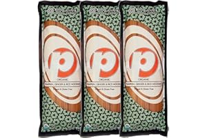 KING SOBA NOODLE CULTURE Pumpkin, Ginger & Brown Rice Pasta Noodles 3-PACK Organic & Gluten-Free- 26.4oz, 3 servings per package by King Soba