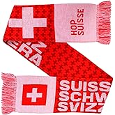 Switzerland Soccer Knit Scarf