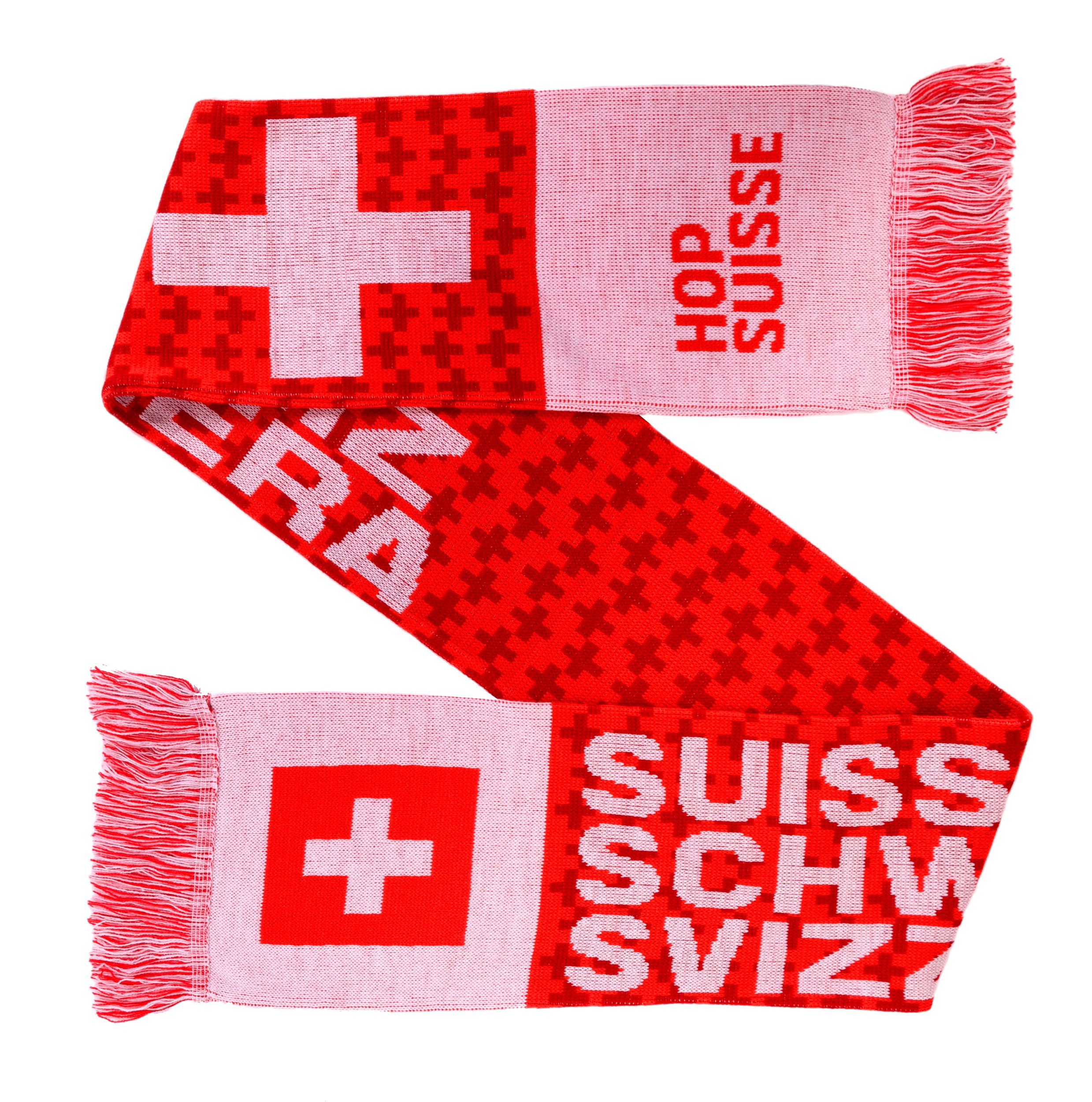 Switzerland Soccer Knit Scarf