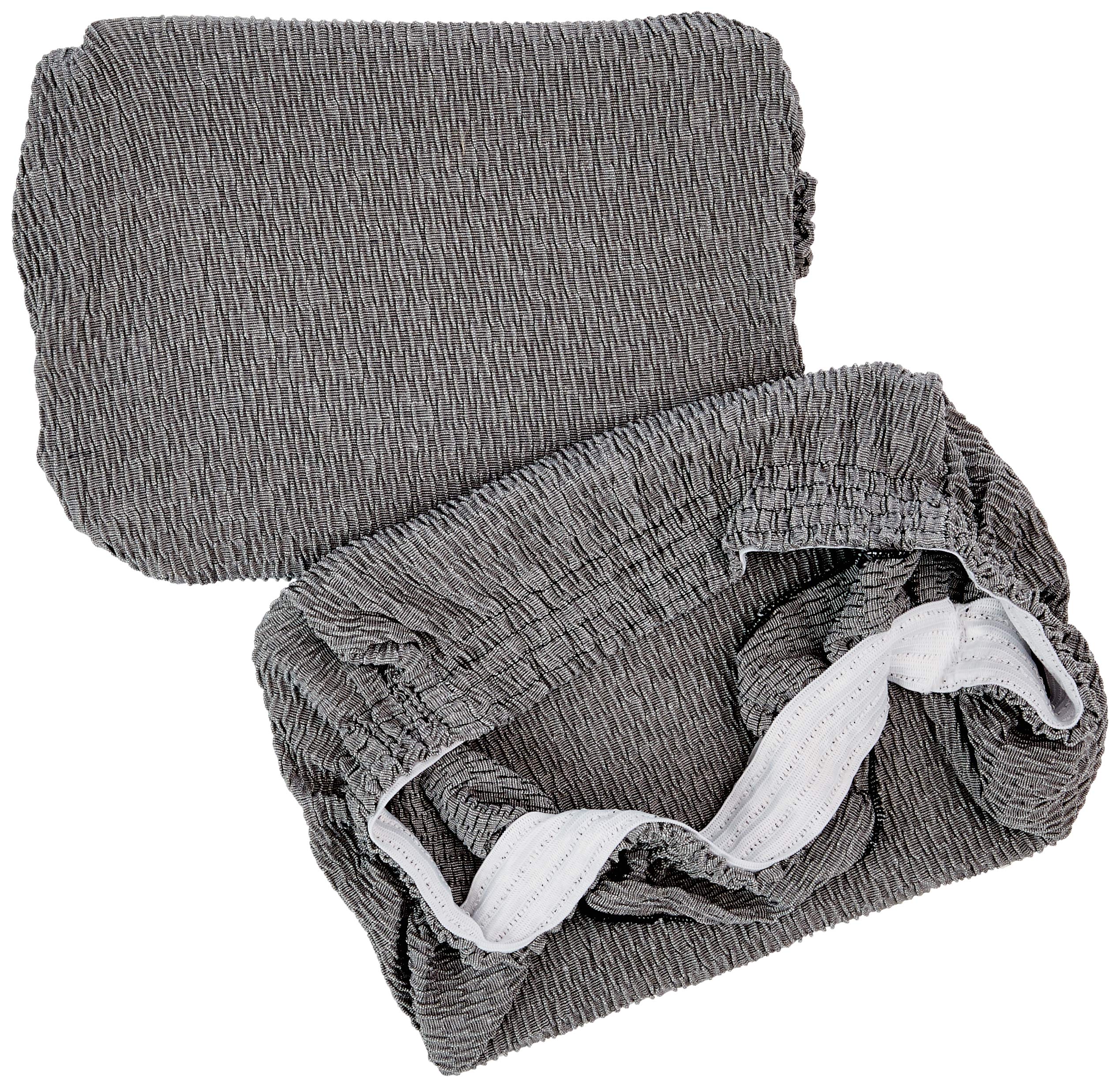 Martina Home Tunez 2 Chair Covers Jacquard Elastic, Grey