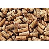 Premium Recycled Corks, Natural Wine Corks From Around the World - 100 Count