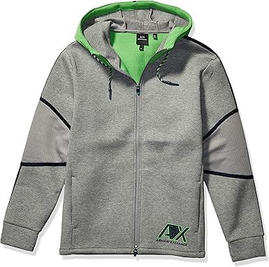 armani zip sweatshirt