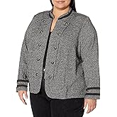 Tommy Hilfiger Womens Tommy X Gigi Hadid Open Front Band Jacket