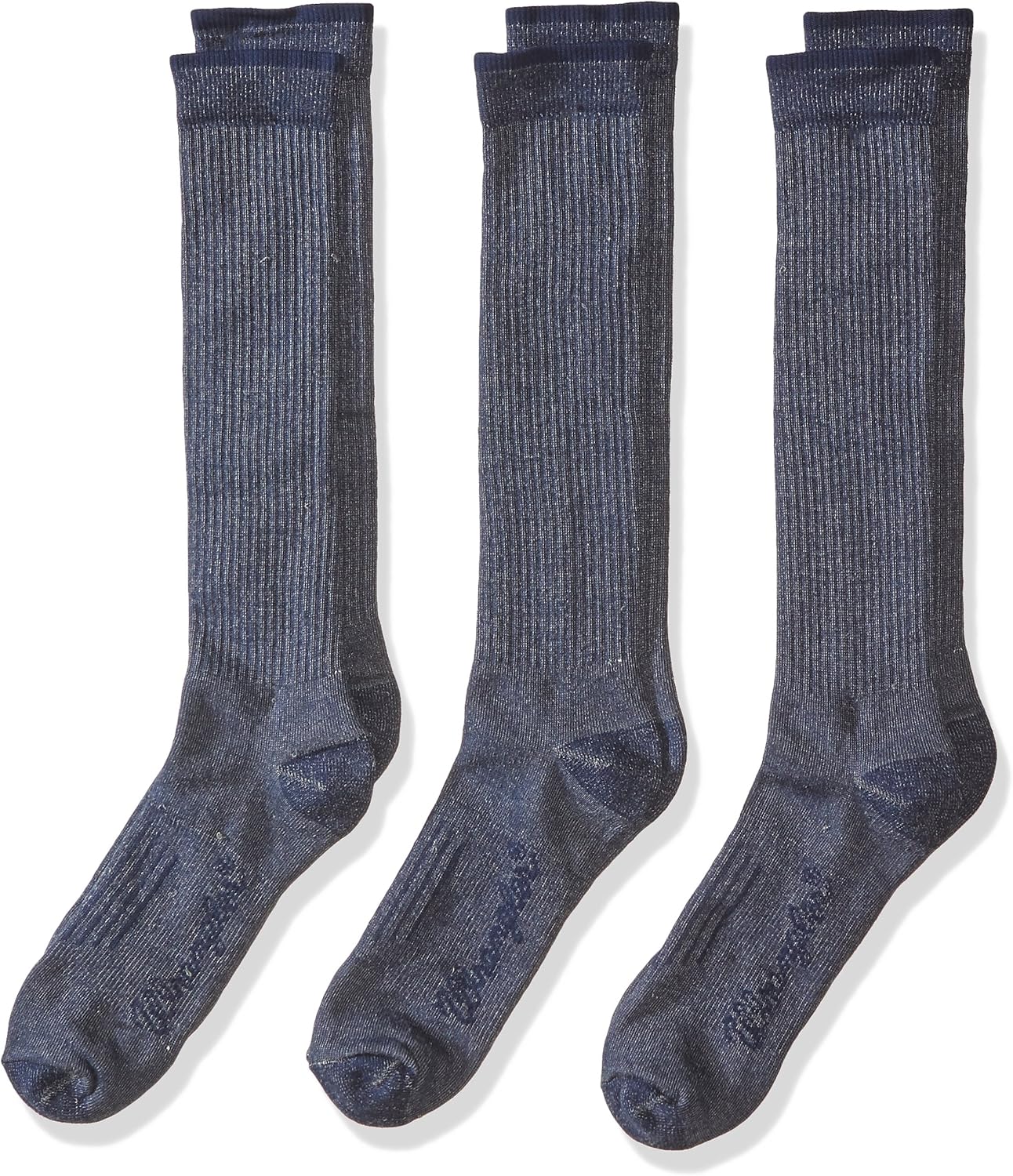 Wrangler Men's Lightweight Ultra-Dri Boot Socks 3 Pair Pack