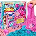 SLIMYSAND Magical Mermaid, 3 Pounds of SlimySand in 3 Colors (Purple, Blue Glitter & Pink),7 3D Molds & More! Reusable Box. Super Stretchy & Moldable Cloud Slime, Great For Tactile Fun, Multi