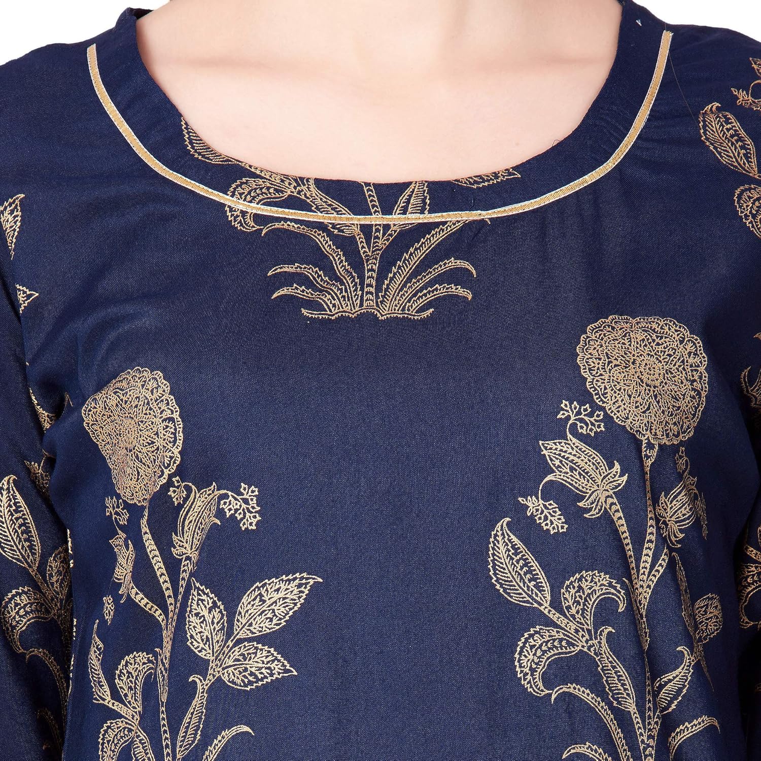 ortange women's rayon printed kurta palazzo set with premuim fabric