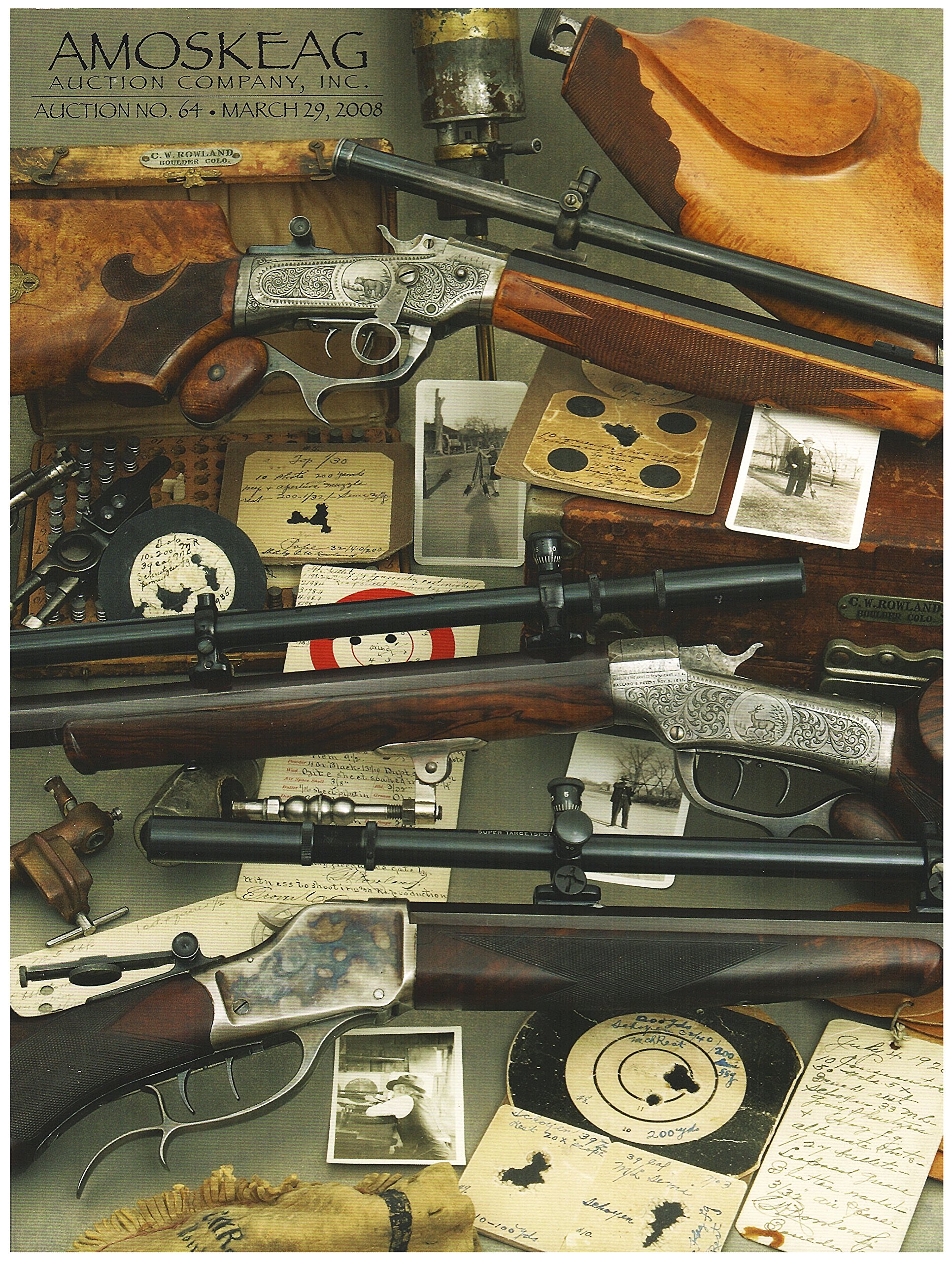 Amoskeag Auction Company Inc Auction No 64 March 29 2008 Fine Antique And Collectible Firearms Jason And Melissa Devine Auctioneers Amazon Com Books