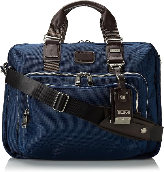 Tumi Alpha Bravo, Yuma Slim Brief, Baltic, One Size