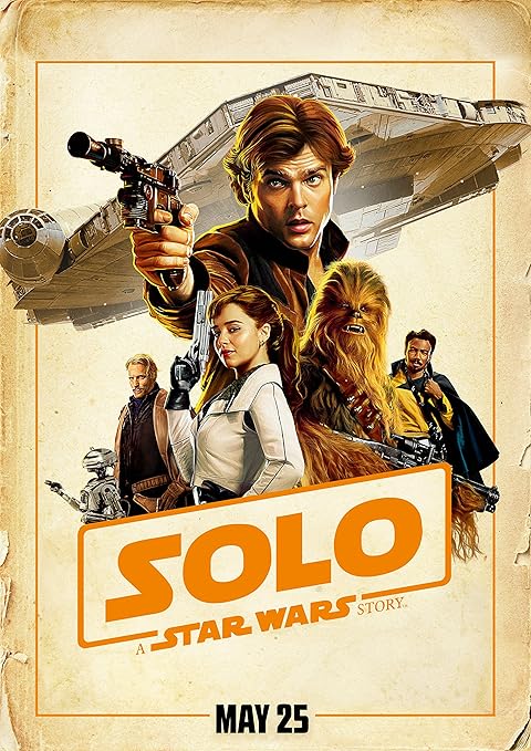 Amazon Com Solo A Star Wars Story Movie Poster Limited Print Photo Alden Ehrenreich Woody Harrelson Emilia Clarke Donald Glover Size 8x10 1 Everything Else