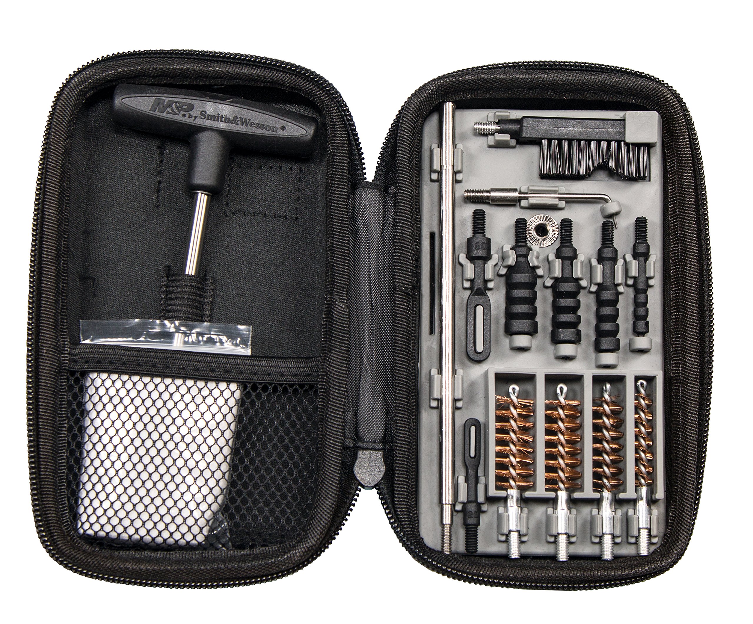 Smith & Wesson M&P Compact Pistol Cleaning Kit for .22 9mm .357 .38 .40 10mm and .45 Caliber