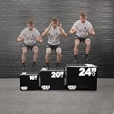 GYM MASTER High Density Foam Plyo Jump Box 12 x 16 x 18 inches view 4