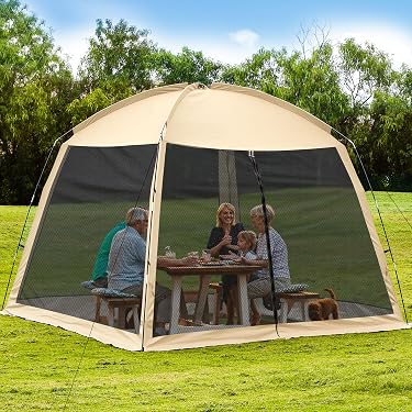 screened in tent for camping Amazon Best Sellers: Best Screen Houses & Rooms Farbe:weiß/orange DEC 25 and take shelter in Rheinberg: Der Klapprad-Freak