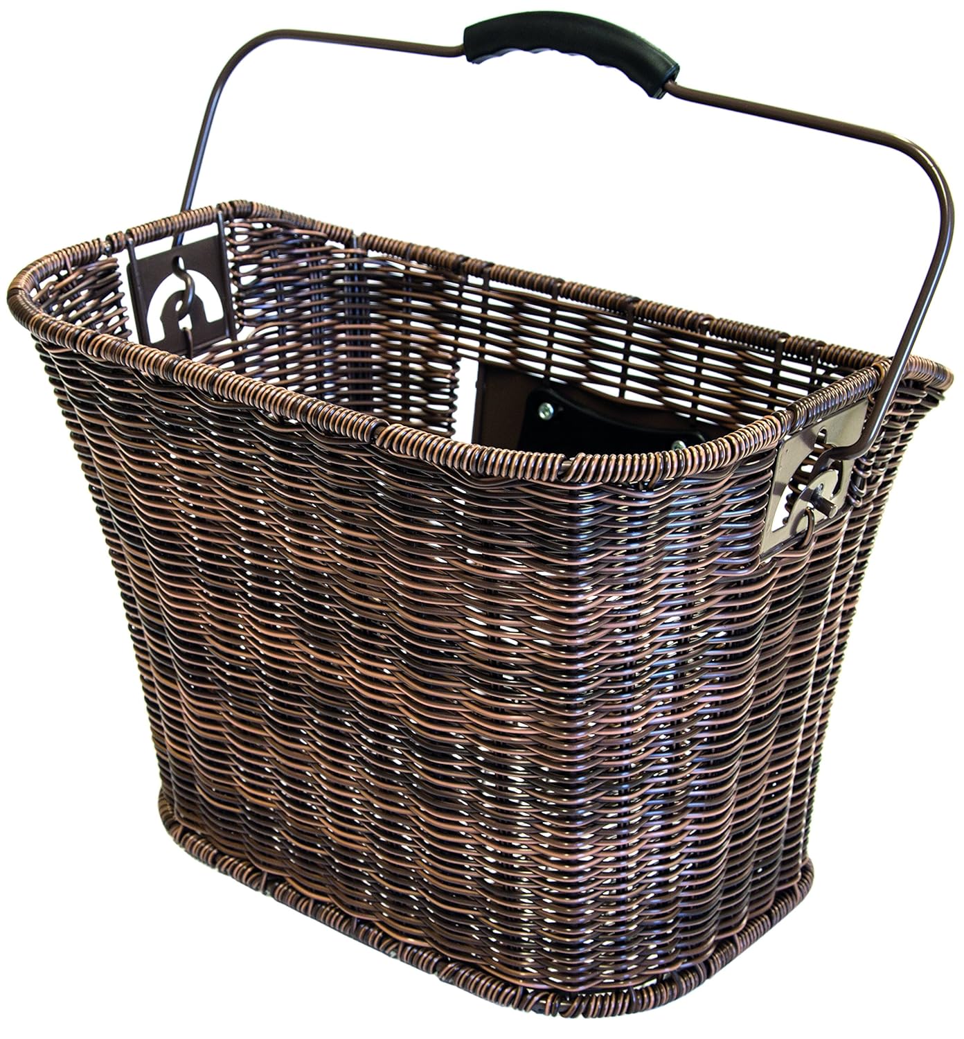 Büchel 84514011 Bicycle Handlebar Basket Rattan, Brown, One Size