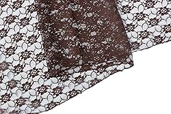 MDS Pack of 20 Yard Bridal Solid Raschel Lace