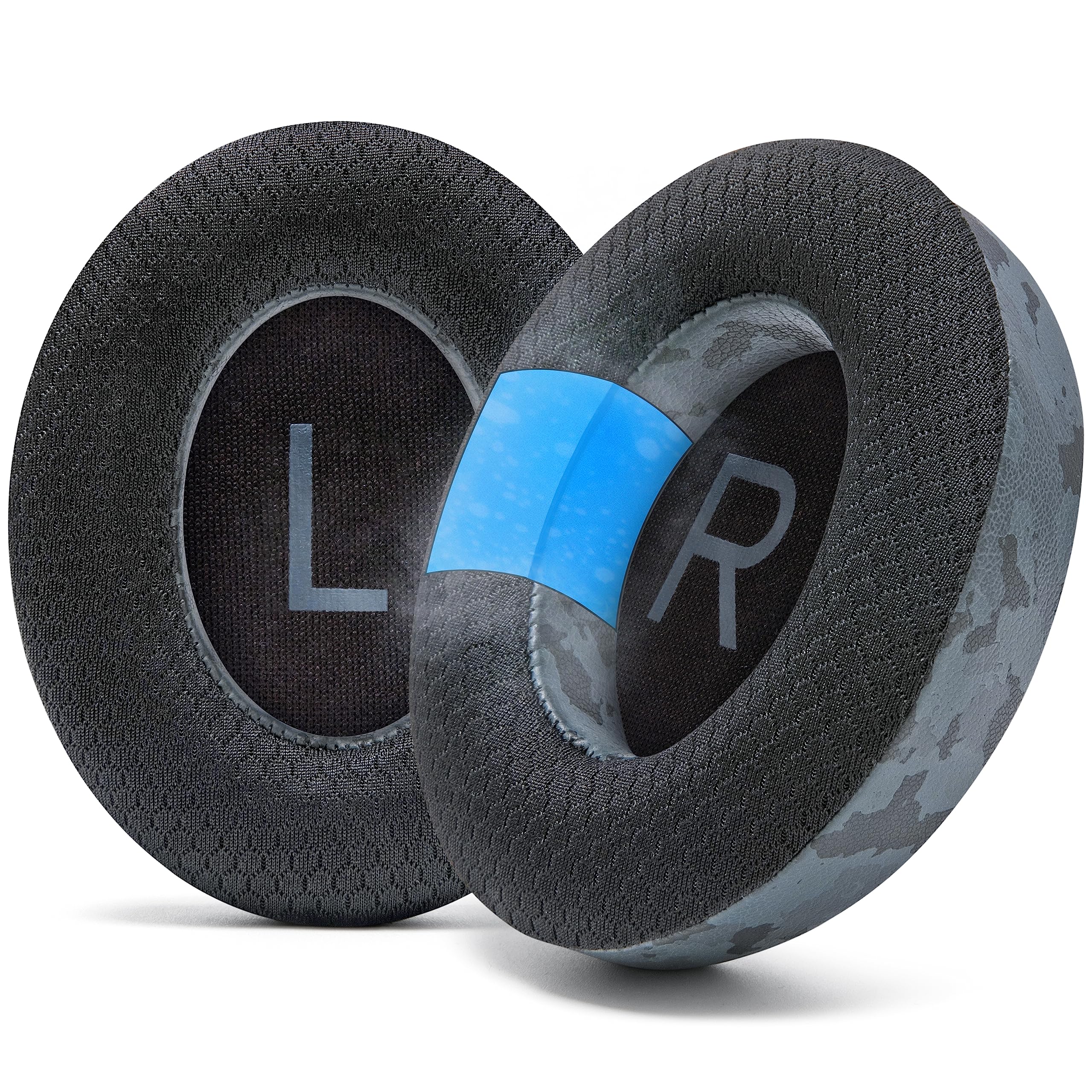 WC FreeZe NC700 - Cooling Gel Ear Pads for Bose Noise Canceling 700 Headphones | Breathable Sports Fabric, Cooling Gel, Extra Thick & Cooler for Longer | Black Camo