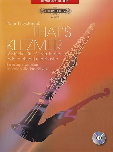 Download That'S Klezmer 1(2)  Clarinette +CD PDF