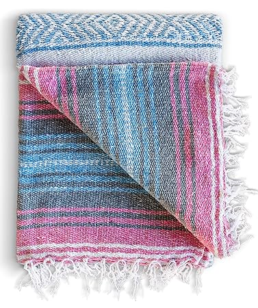 Amazon.com: Manta mexicana – auténtico Falsa gruesa suave ...