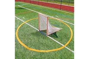 MR Portable Lacrosse Crease, Men's Regulation Size Portable Lacrosse Crease, Official Size Portable Crease for Lacrosse with 