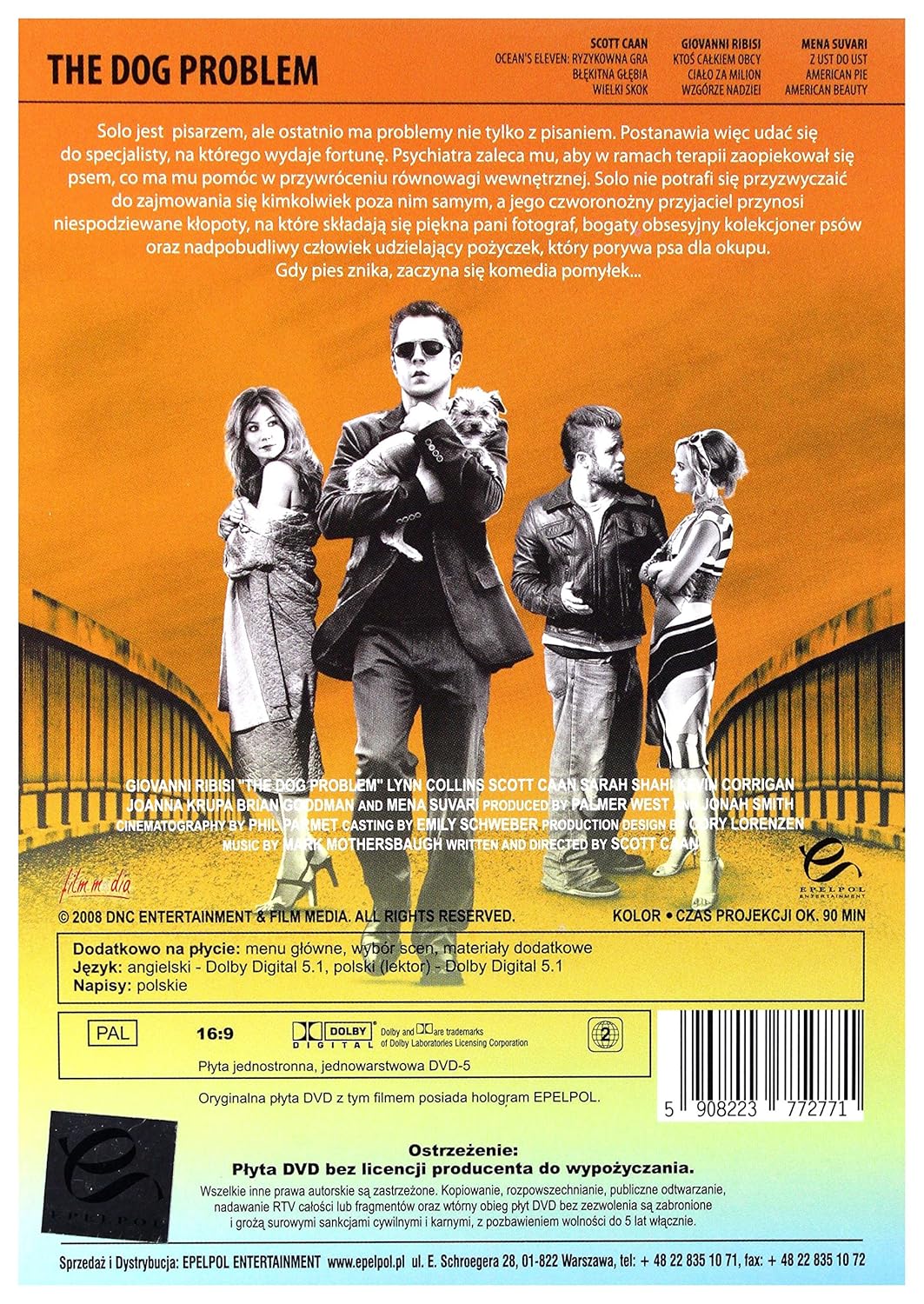 Amazon Com The Dog Problem Dvd English Audio Giovanni Ribisi Lynn Collins Scott Caan Kevin Corrigan Mena Suvari Sarah Shahi Tito Ortiz Kimo Leopoldo Brian Goodman Jennifer Carpenter Scott Caan Movies Tv