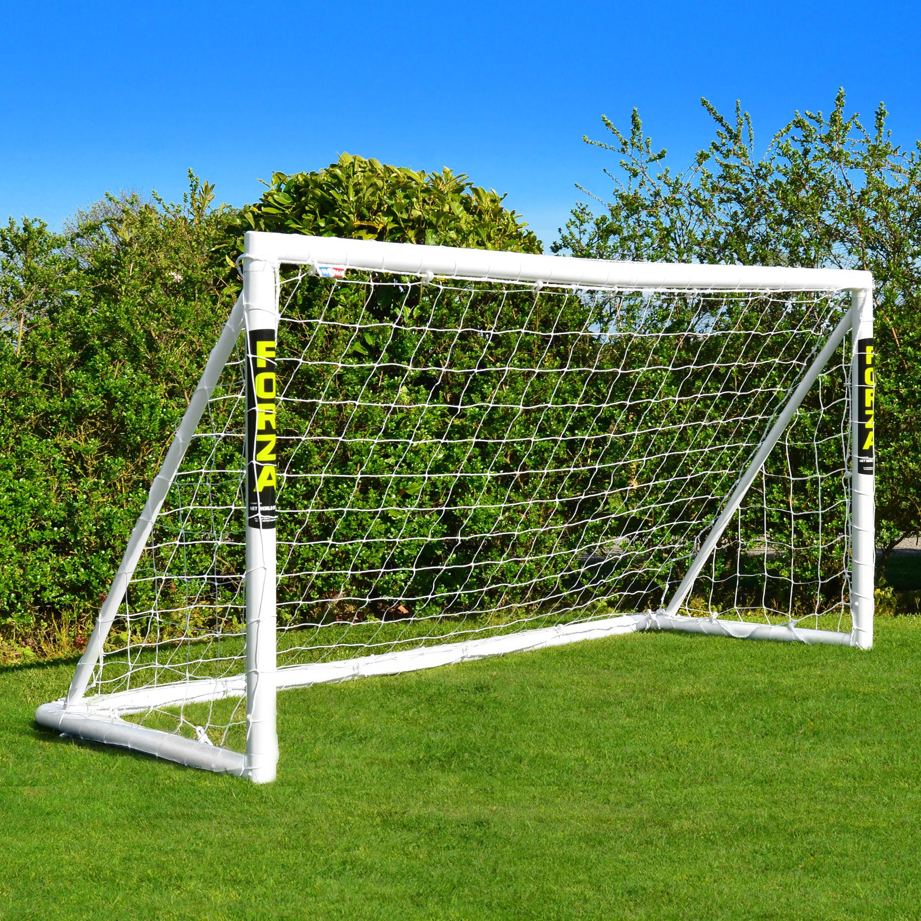 Buy FORZA Locking Football Goal [8ft x 4ft] Garden Goals 70mm Thick