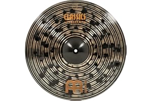 MEINL CYMBALS Meinl 20" Crash Cymbal - Classics Custom Dark - Made in Germany, 2-YEAR WARRANTY (CC20DAC)
