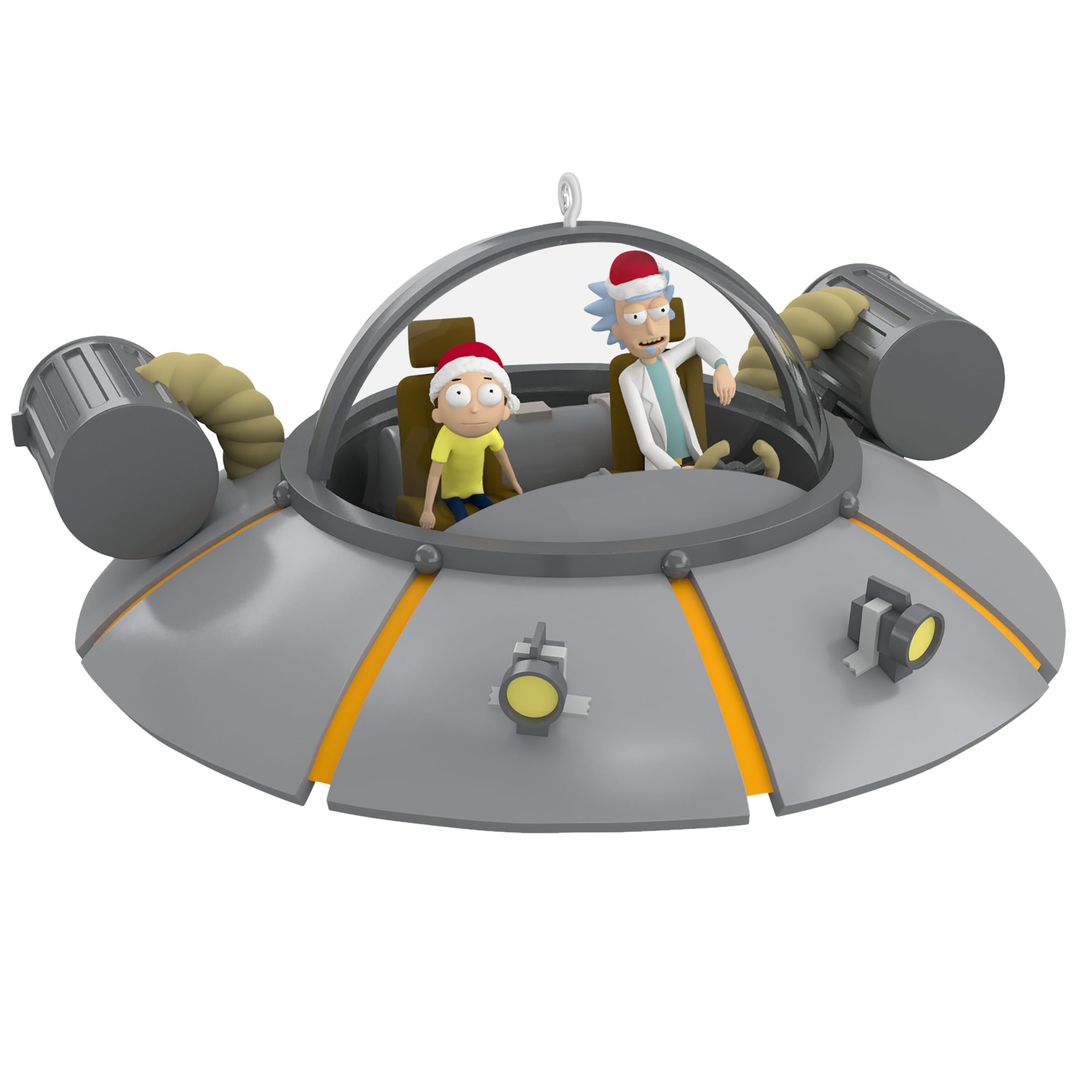Hallmark Keepsake Christmas Ornament 2025, Rick and Morty Rick’s Ship, TV Show Gifts
