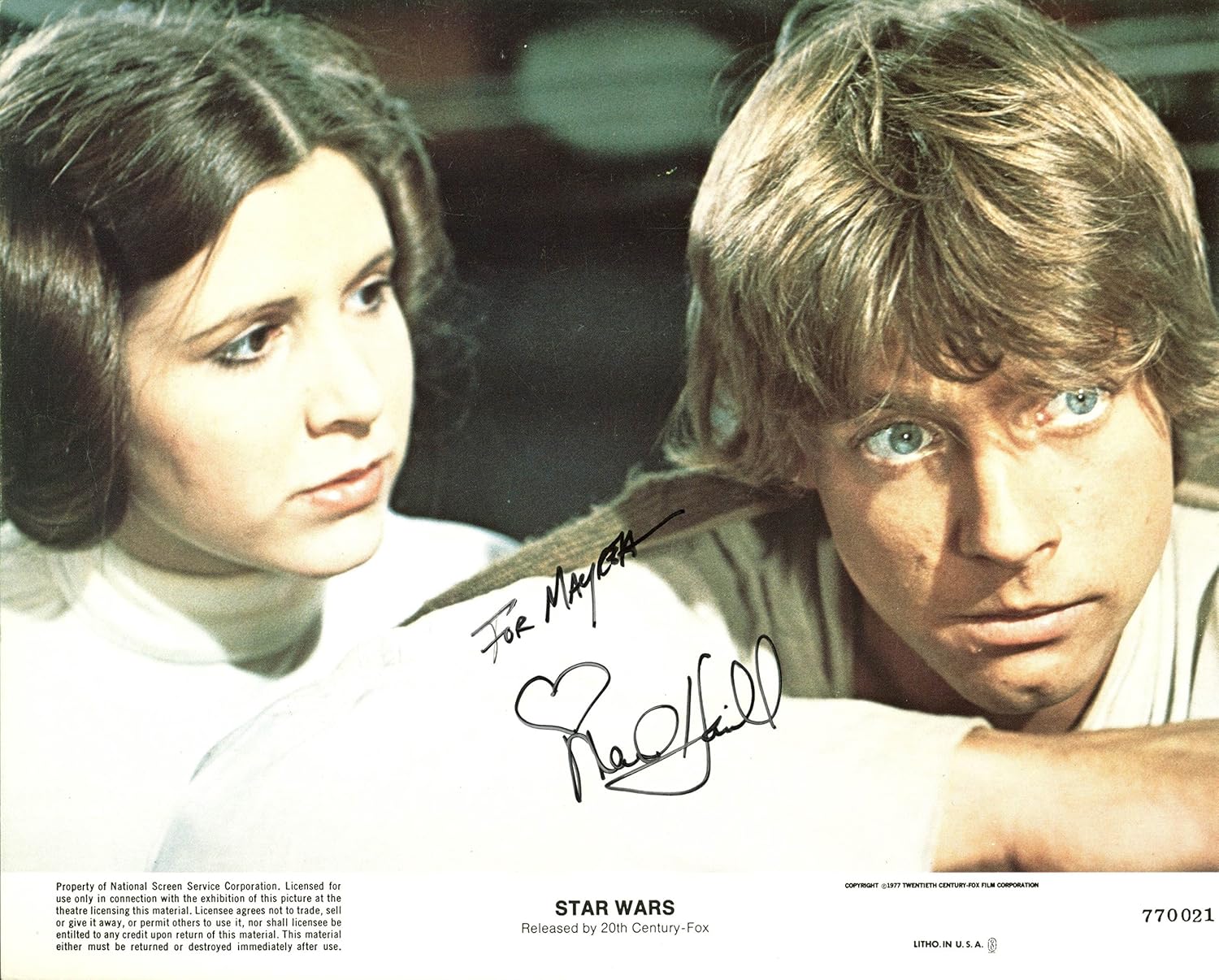authentic star wars autographs