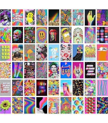 ART·ZONE 100 Pz 5x5 Pollice | Kit Collage da Parete, Copertine di Album