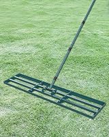 Signstek Lawn Leveling Rake Stainless Steel 45x10 Ground Plate