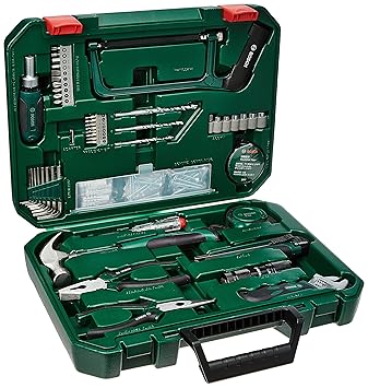 Bosch 2.607.017.357 All-in-One Metal Hand Tool Kit (Multicolour, 108-Pieces)