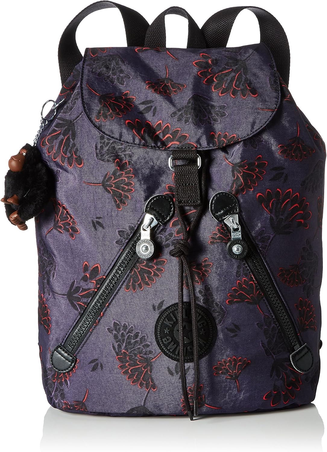 Kipling Women's Fundamental Backpack Floral Night Shoes