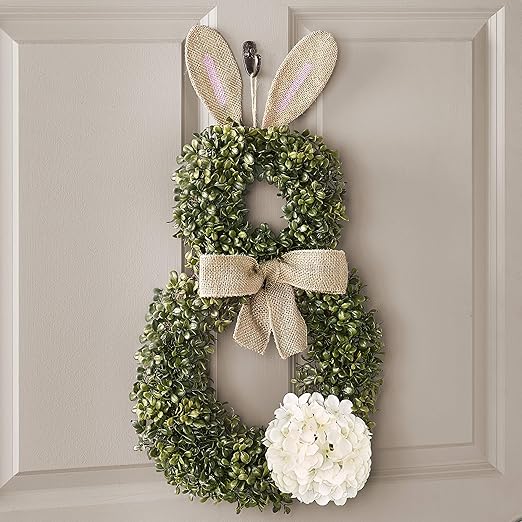 Amazon Com The Lakeside Collection Cottontail Bunny Wreath