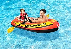 Intex Explorer 200 Inflatable 2 Person River Boat