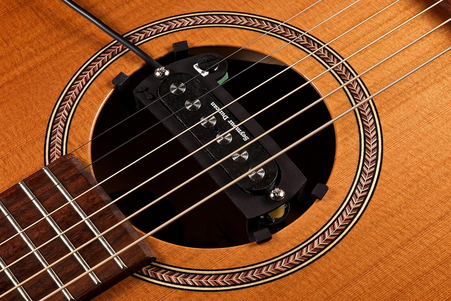 (Eureka) Sound Hole Pickup Mount - Strat-sized pickups